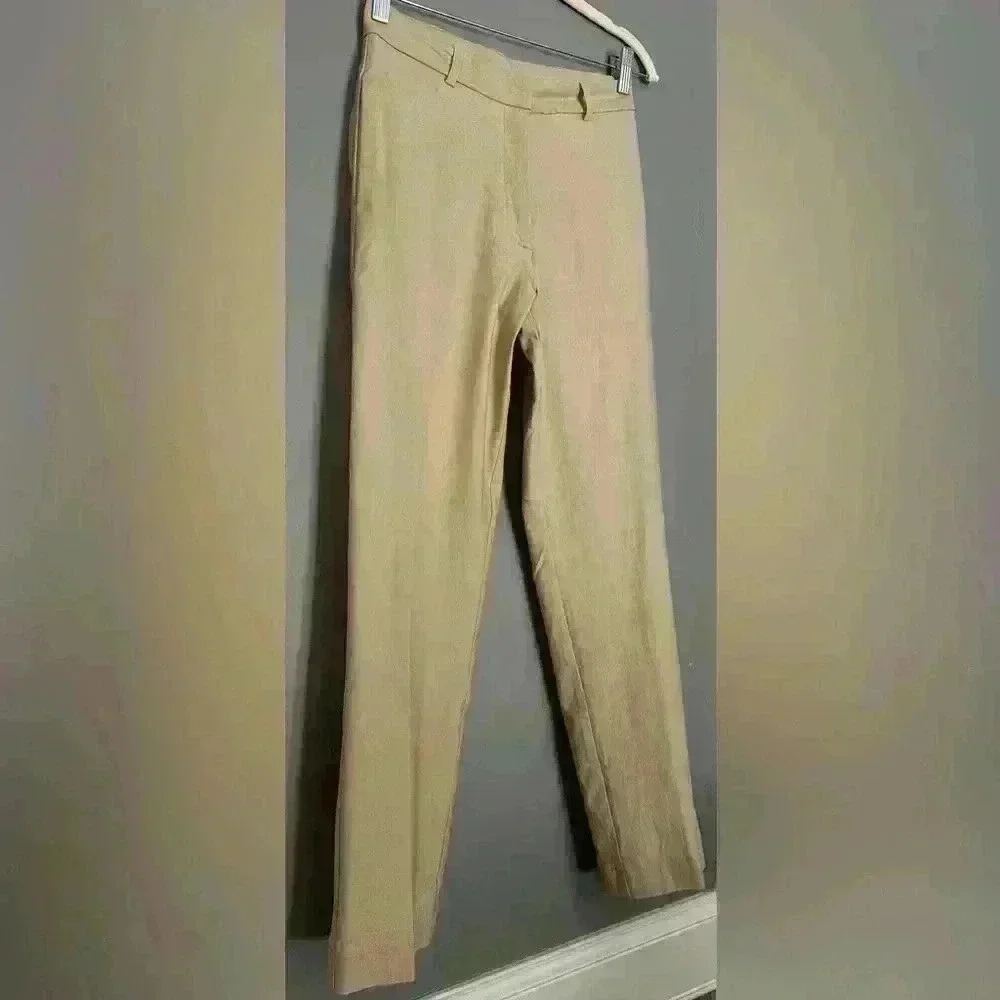 Express Khaki Tan Stretch Women's Trousers (365)